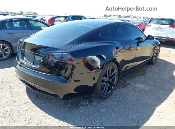 5YJSA1E56NF475919 2022 TESLA MODEL S Black Trasero derecho