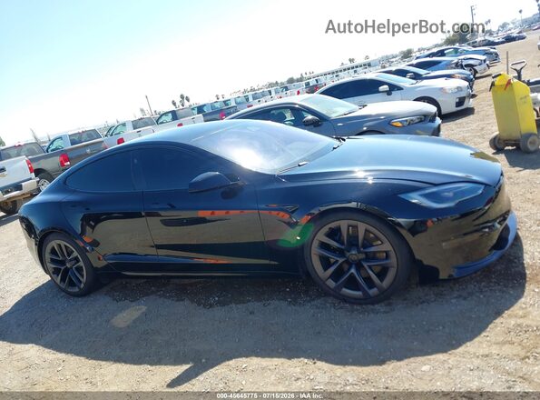 5YJSA1E56NF475919 2022 TESLA MODEL S Black Vista interior trasera