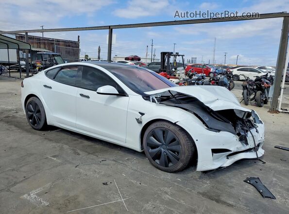 5YJSA1E56NF483003 2022 TESLA MODEL White წინა მარჯვენა