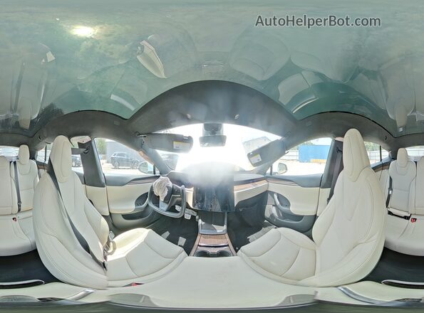 5YJSA1E56NF489920 2022 TESLA MODEL White Սալոնի 360 աստիճան տեսք