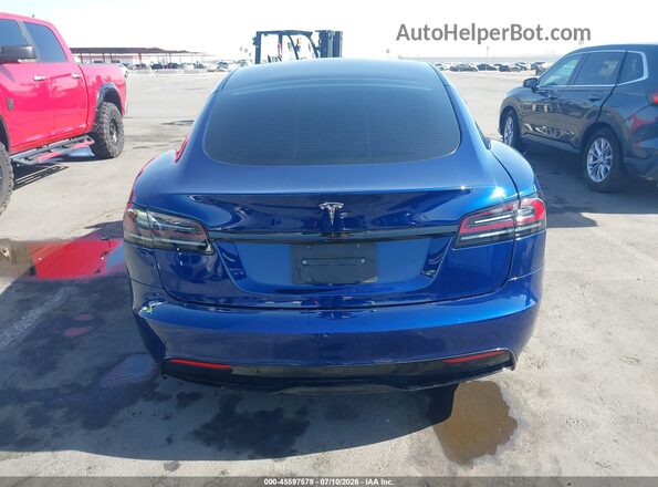 5YJSA1E57NF493510 2022 TESLA MODEL S Синий 