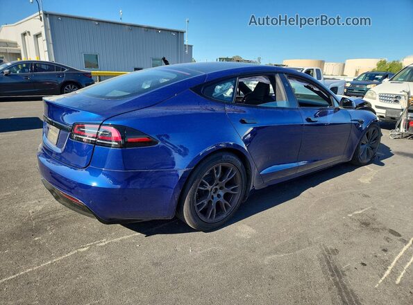 5YJSA1E57PF529330 2023 TESLA MODEL Blue Հետևի աջ