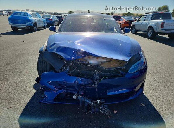 5YJSA1E57PF529330 2023 TESLA MODEL Blue Դիմացի տեսք