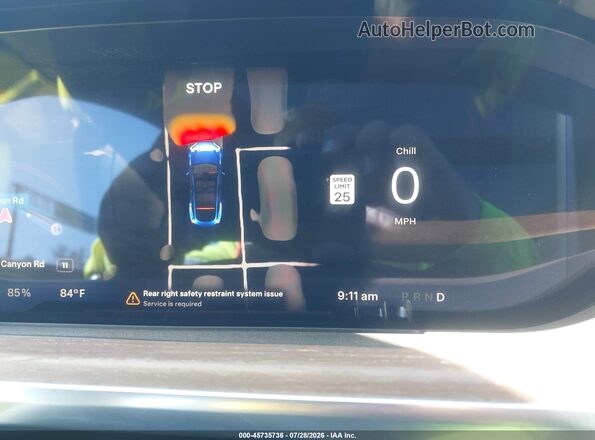 5YJSA1E58MF428471 2021 TESLA MODEL S Синий 