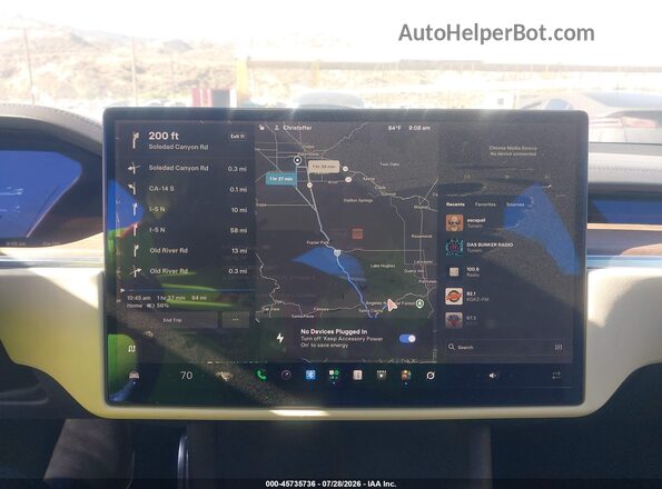 5YJSA1E58MF428471 2021 TESLA MODEL S Синий 
