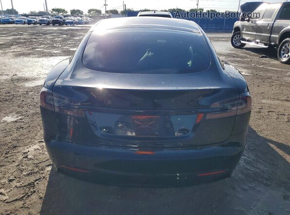 5YJSA1E58MF430351 2021 TESLA MODEL Black Вид ззаду