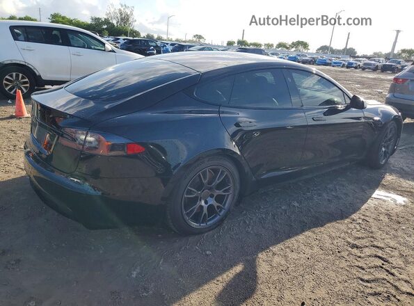 5YJSA1E58MF430351 2021 TESLA MODEL Black Задня права чверть