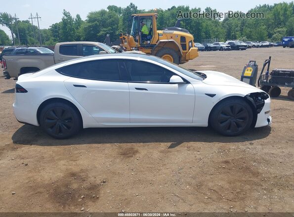 5YJSA1E58PF505618 2023 TESLA MODEL S White სალონის 360-გრადუსიანი ხედი