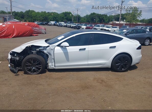 5YJSA1E58PF505618 2023 TESLA MODEL S White 
