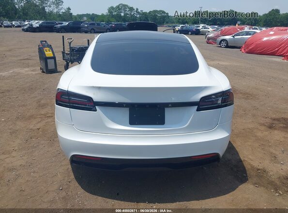 5YJSA1E58PF505618 2023 TESLA MODEL S White 