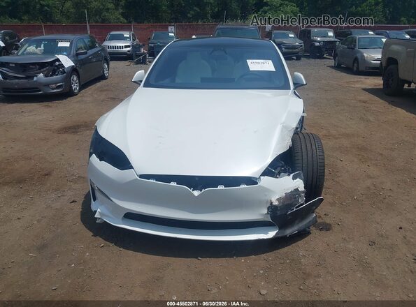 5YJSA1E58PF505618 2023 TESLA MODEL S White 