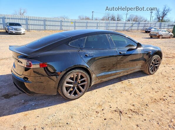5YJSA1E59NF469435 2022 TESLA MODEL Black Rear right