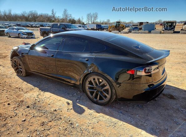 5YJSA1E59NF469435 2022 TESLA MODEL Black Rear left