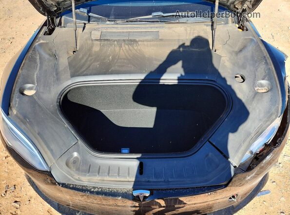 5YJSA1E59NF469435 2022 TESLA MODEL Black Rear interior view