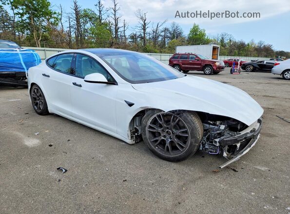 5YJSA1E5XNF487541 2022 TESLA MODEL White Przód prawy