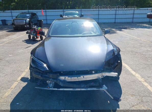 5YJSA1E5XRF536260 2024 TESLA MODEL S Gray ხელსაწყოთა პანელის ხედი
