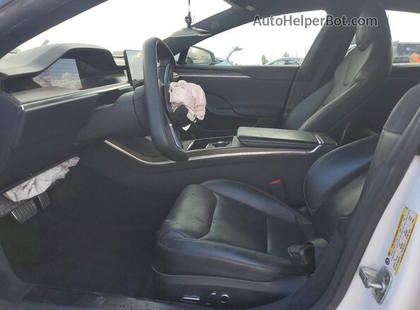 5YJSA1E60MF437237 2021 TESLA MODEL White Սալոնի դիմացի տեսք