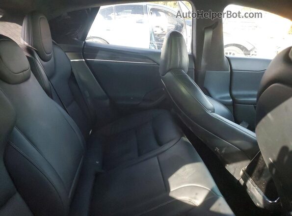 5YJSA1E60MF437237 2021 TESLA MODEL White Հետևի նստատեղերի տեսք