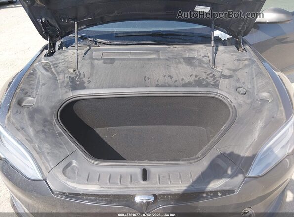 5YJSA1E60NF463063 2022 TESLA MODEL S Gray Vista trasera