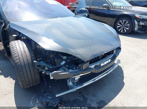 5YJSA1E60PF530859 2023 TESLA MODEL S Черный Вид спереди