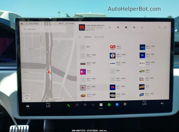 5YJSA1E60PF530859 2023 TESLA MODEL S Черный 