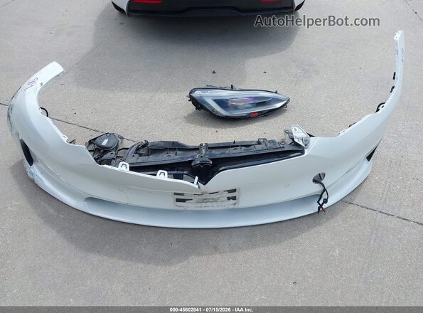 5YJSA1E61MF452586 2021 TESLA MODEL S White წინა პანელის ხედი
