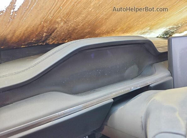 5YJSA1E61MF453043 2021 TESLA MODEL Белый Вид щитка приборов