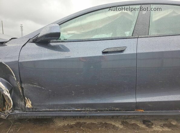 5YJSA1E63MF455053 2021 TESLA MODEL Gray Vista interior delantera