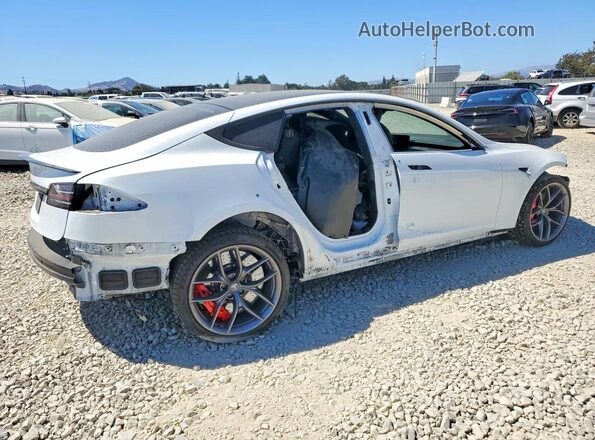 5YJSA1E63NF484019 2022 TESLA MODEL White Trasero derecho