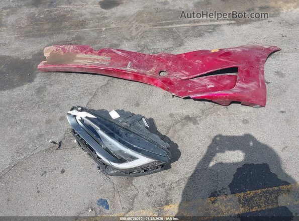 5YJSA1E63PF524831 2023 TESLA MODEL S Red Vista del salpicadero