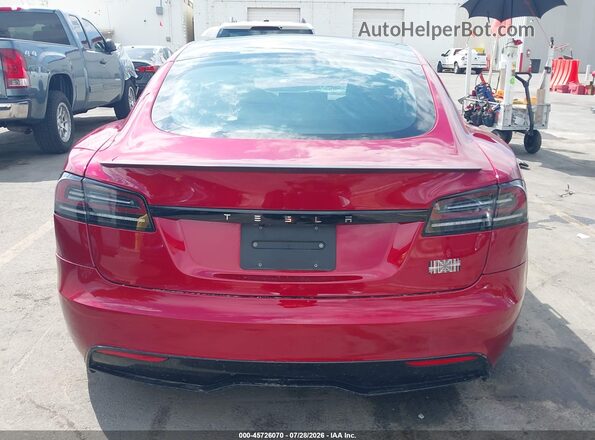 5YJSA1E63PF524831 2023 TESLA MODEL S Red 