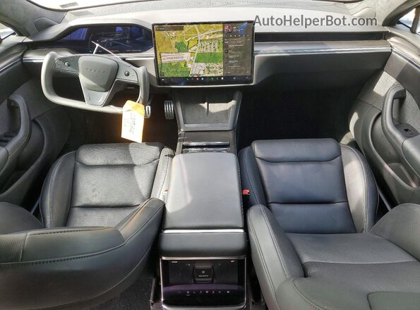 5YJSA1E66MF443205 2021 TESLA MODEL Blue წინა პანელის ხედი