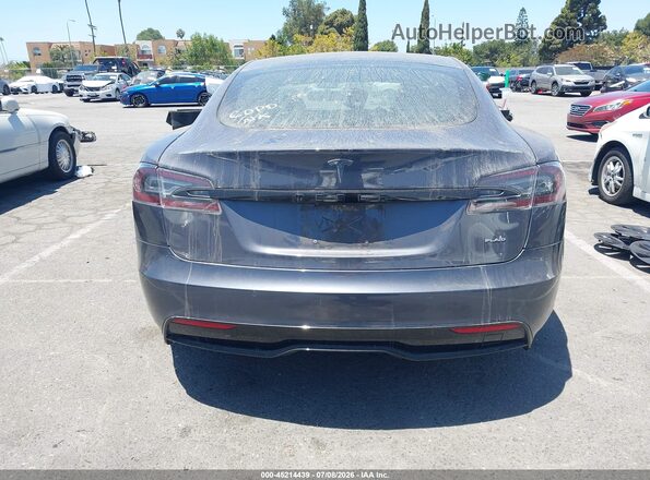 5YJSA1E66MF445701 2021 TESLA MODEL S Gray 