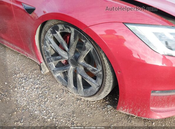 5YJSA1E67NF462623 2022 TESLA MODEL S Красный 