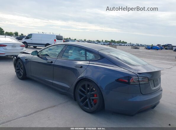 5YJSA1E69PF504261 2023 TESLA MODEL S Белый Задняя левая четверть