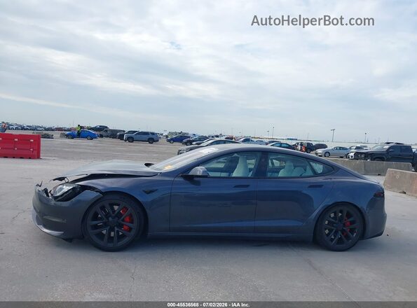 5YJSA1E69PF504261 2023 TESLA MODEL S Белый Панорамный вид салона 360°