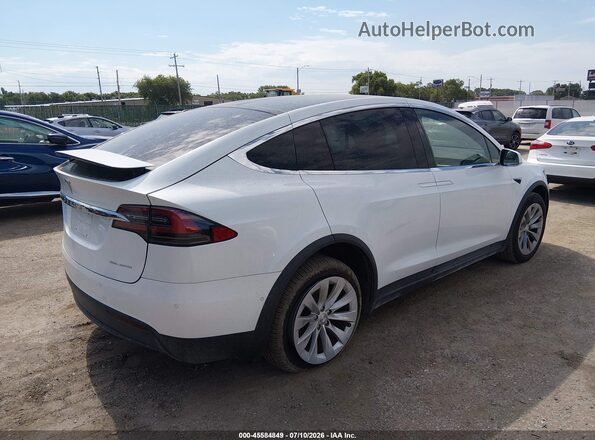 5YJXCAE22LF262324 2020 TESLA MODEL X White Հետևի աջ