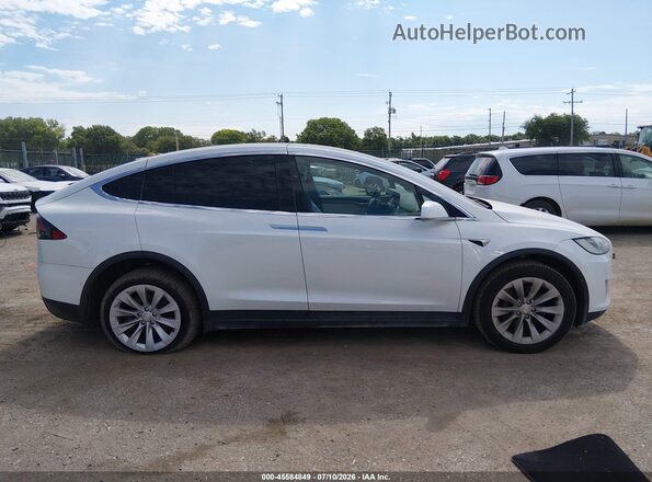 5YJXCAE22LF262324 2020 TESLA MODEL X White Սալոնի հետևի տեսք