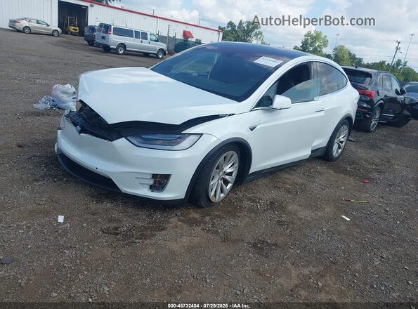 5YJXCAE25GF020357 2016 TESLA MODEL X White Przód lewy