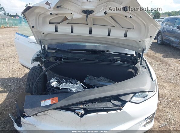 5YJXCAE25GF020357 2016 TESLA MODEL X White Widok z tyłu