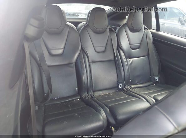 5YJXCAE25GF020357 2016 TESLA MODEL X White Widok naklejki z numerem VIN