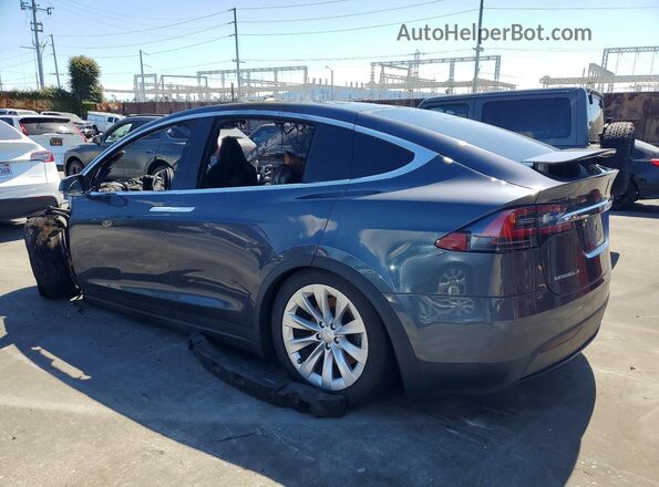 5YJXCAE26JF087993 2018 TESLA MODEL Серый Задняя левая четверть