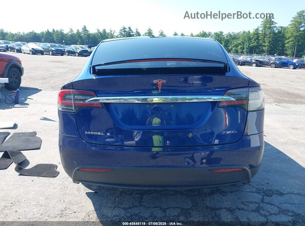 5YJXCAE4XGFS00791 2016 TESLA MODEL X Blue 