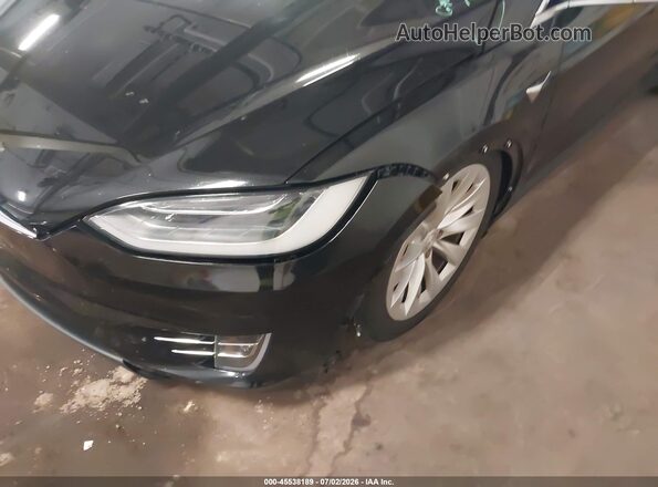 5YJXCBE21JF112787 2018 TESLA MODEL X Black Вид спереду