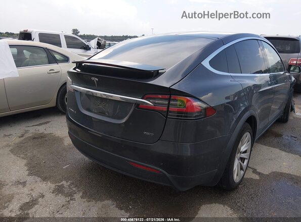 5YJXCBE22GF020242 2016 TESLA MODEL X Gray Trasero derecho