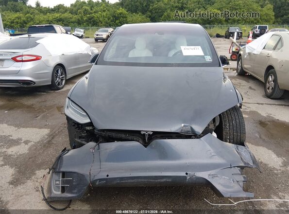 5YJXCBE22GF020242 2016 TESLA MODEL X Gray Vista trasera