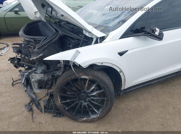 5YJXCBE22HF078191 2017 TESLA MODEL X White წინა ხედი