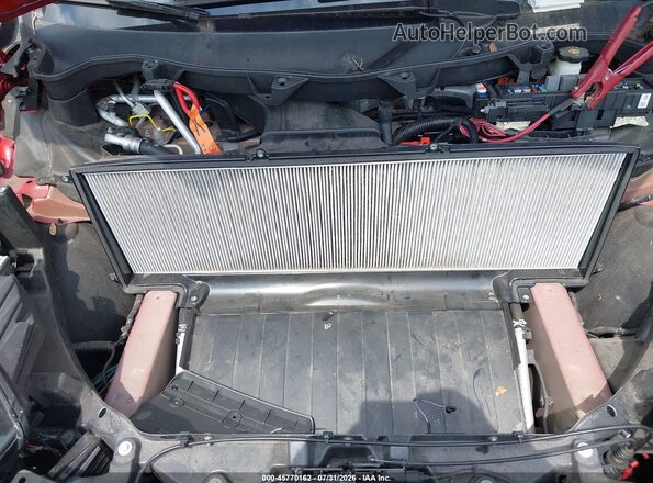 5YJXCBE23JF121877 2018 TESLA MODEL X Red Հետևի տեսք