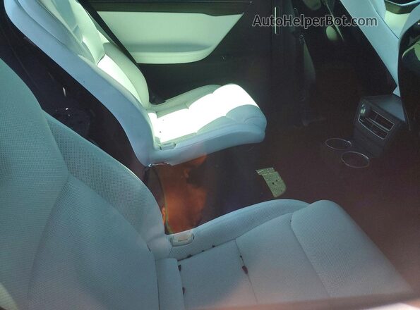 5YJXCBE24GF005502 2016 TESLA MODEL Gray Вид задніх сидінь