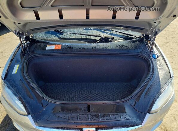 5YJXCBE25GF024933 2016 TESLA MODEL Silver Вид підкапотного простору